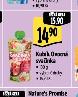 Kubík Ovocná svačinka