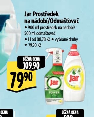 Jar Prostředek na nádobí/Odmašťovač