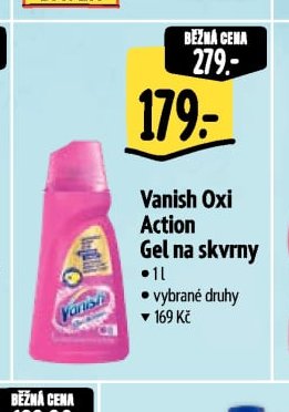 Vanish Oxi Action Gel na skvrny
