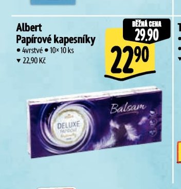 Albert Papírové kapesníky