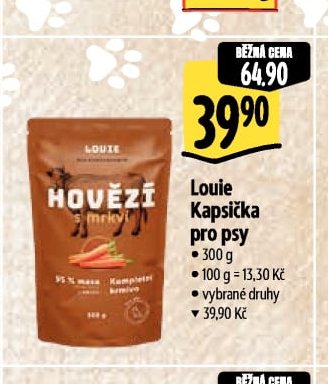 Louie Kapsička pro psy