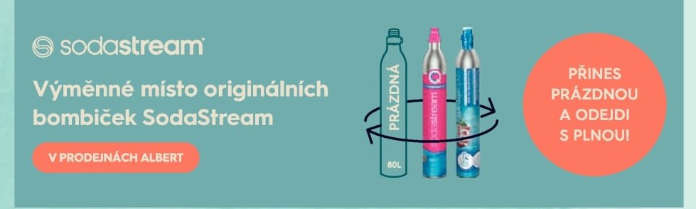 Výměnné místo originálních bombiček SodaStream