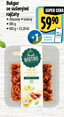 Bulgur se sušenými rajčaty
