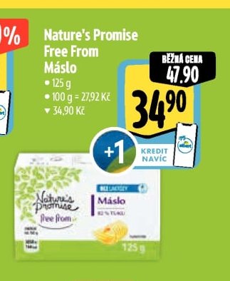 Nature's Promise Free From Máslo