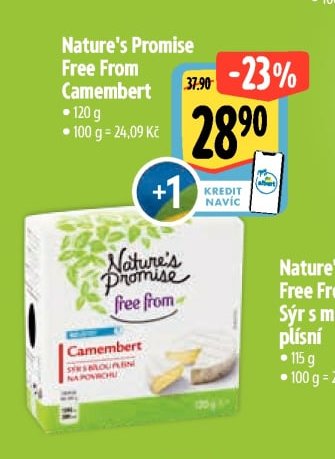 Nature's Promise Free From Camembert