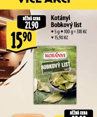 Kotányi Bobkový list
