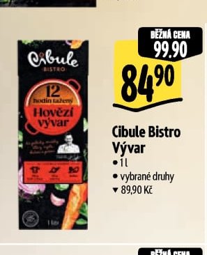 Cibule Bistro Vývar