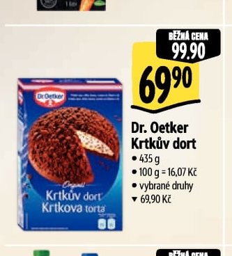 Dr. Oetker Krtkův dort