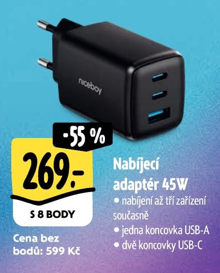 Nabíjecí adaptér 45W