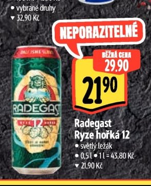 Radegast Ryze hořká 12