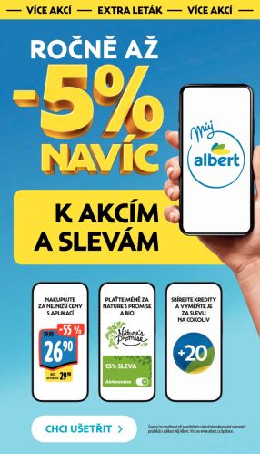 akční leták Albert 5.8.2026-11.8.2026