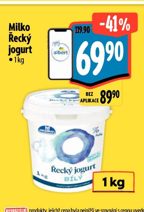 Milko Řecký jogurt