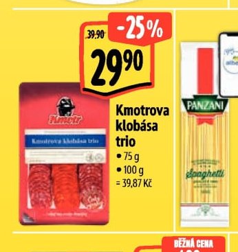 Kmotrova klobása trio