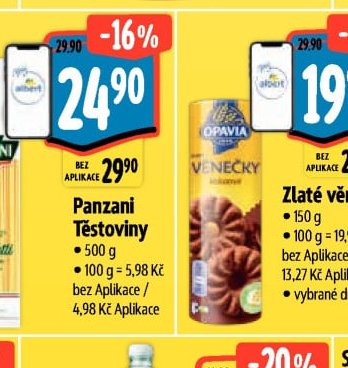 Panzani Těstoviny