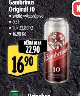 Gambrinus Originál 10