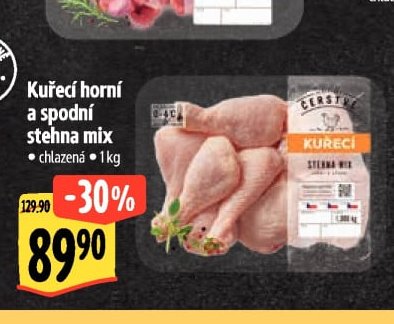 Kuřecí horní a spodní stehna mix