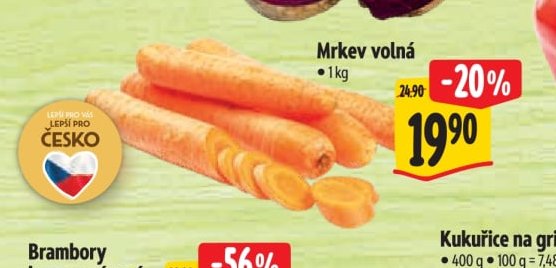 Mrkev volná