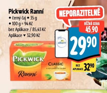 Pickwick Ranní černý čaj