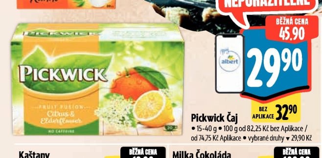 Pickwick Čaj fruit fusion