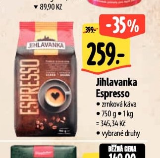 Jihlavanka Espresso