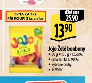 Jojo Želé bonbony