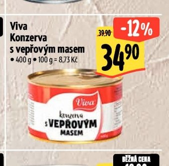 Viva Konzerva s vepřovým masem