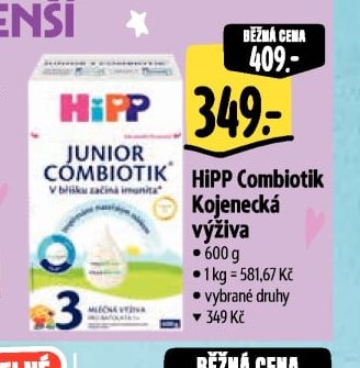 HiPP Combiotik Kojenecká výživa