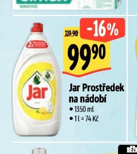 Jar Prostředek na nádobí