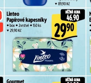 Linteo Papírové kapesníky
