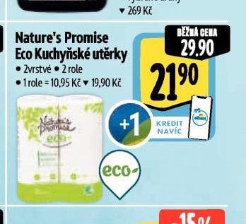 Nature's Promise Eco Kuchyňské utěrky