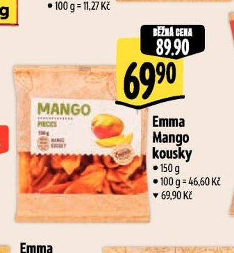 Emma Mango kousky