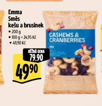 Emma Směs kešu a brusinek