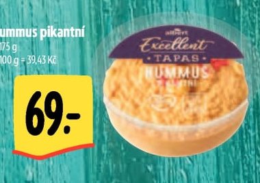Hummus pikantní
