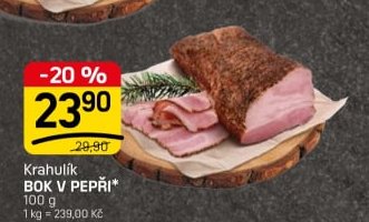 Krahulík BOK V PEPŘI