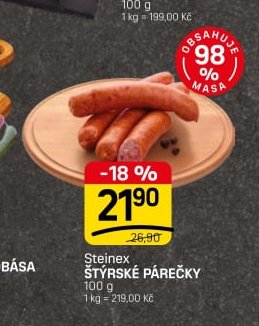 Steinex ŠTÝRSKÉ PÁREČKY