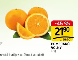 POMERANČ VOLNÝ