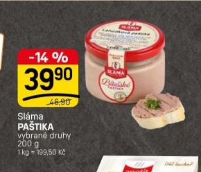 Sláma PAŠTIKA