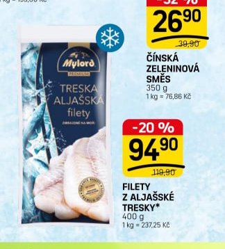 MYLORD TRESKA ALJAŠSKÁ FILETY