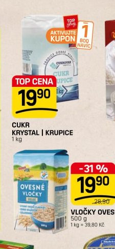 CUKR KRYSTAL | KRUPICE
