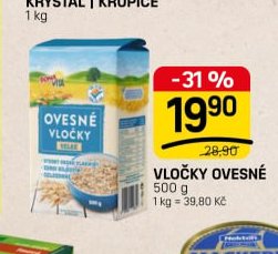 VLOČKY OVESNÉ