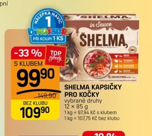 Shelma kapsičky pro kočky