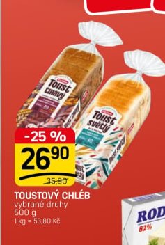 TOUSTOVÝ CHLÉB