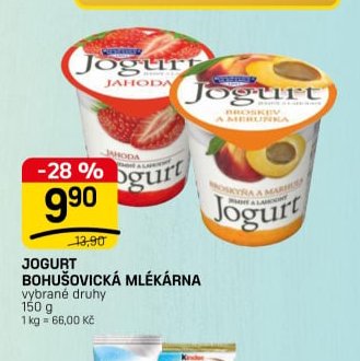 JOGURT BOHUŠOVICKÁ MLÉKÁRNA