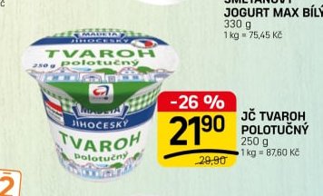JČ TVAROH POLOTUČNÝ