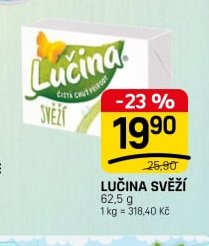 LUČINA SVĚŽÍ