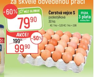 Čerstvé vejce S