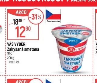 Váš Výběr Zakysaná smetana