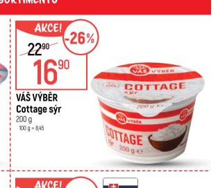Váš Výběr Cottage sýr