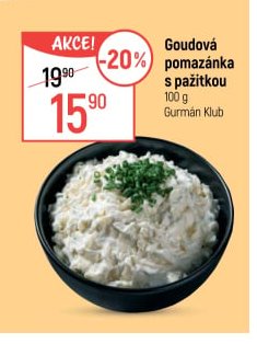 Gudová pomazánka s pažitkou