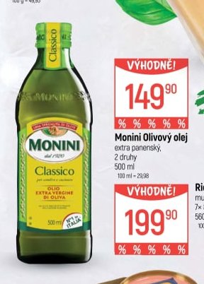 Monini Olivový olej